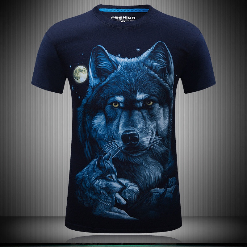 Wolf Design Tshirt 3D Hot Selling — photo 3