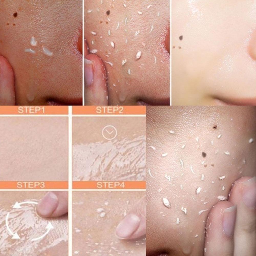 Cucumber Coconut Papaya Facial Exfoliating Gel Cream Body Cleansing — photo 3