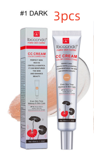 Moisturizing Correcting CC Cream Waterproof Anti-sweat Makeup Before Concealer Lasting Women Makeup Protect Skin Erborian Make — photo 12