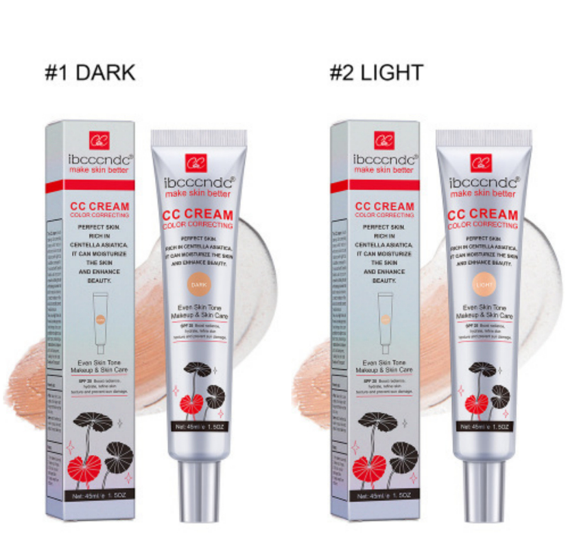 Moisturizing Correcting CC Cream Waterproof Anti-sweat Makeup Before Concealer Lasting Women Makeup Protect Skin Erborian Make — photo 6