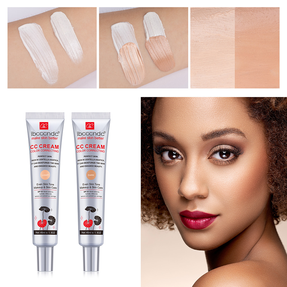 Moisturizing Correcting CC Cream Waterproof Anti-sweat Makeup Before Concealer Lasting Women Makeup Protect Skin Erborian Make — photo 11