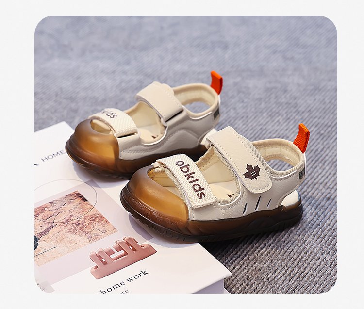 Children's Beach Shoes Summer New Style Medium And Large Children's And Boys' Sandals Velcro Children's Shoes — photo 5
