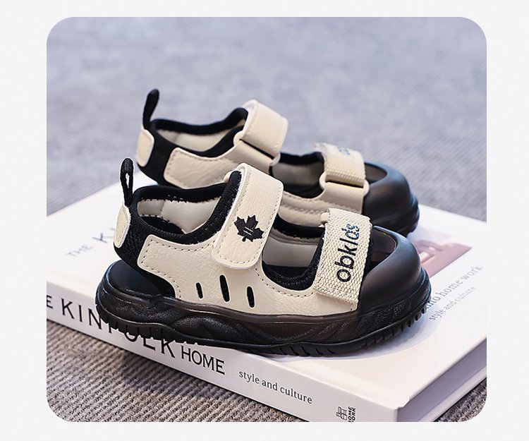 Children's Beach Shoes Summer New Style Medium And Large Children's And Boys' Sandals Velcro Children's Shoes — photo 7