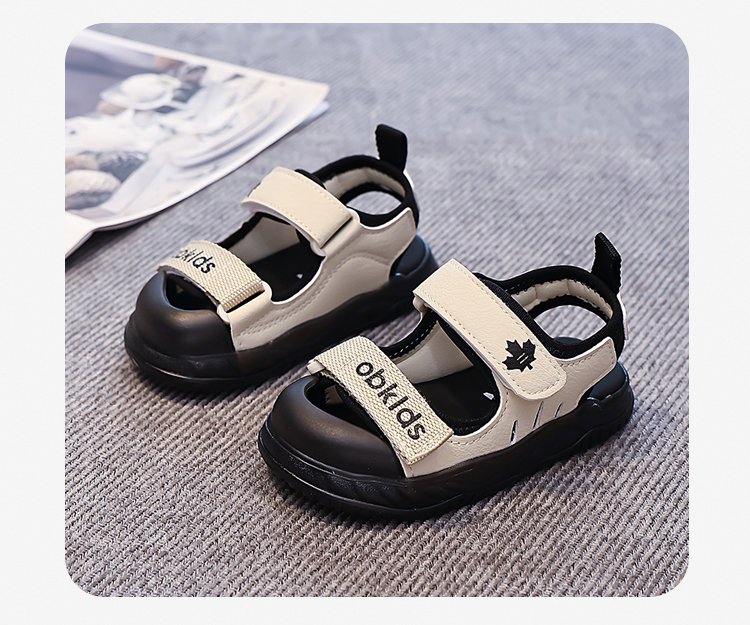 Children's Beach Shoes Summer New Style Medium And Large Children's And Boys' Sandals Velcro Children's Shoes — photo 8