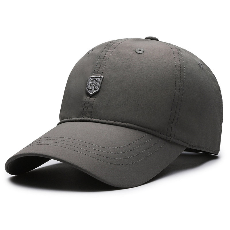 The Men's R Shield Logo Quick-drying, Breathable, Adjustable, Simple And Casual Baseball Cap Is Suitable For Outdoor Activities, Daily Commuting And Going Out. — photo 3