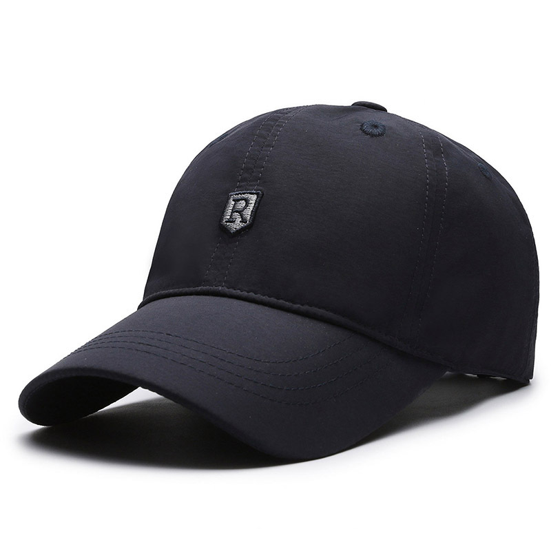 The Men's R Shield Logo Quick-drying, Breathable, Adjustable, Simple And Casual Baseball Cap Is Suitable For Outdoor Activities, Daily Commuting And Going Out. — photo 4