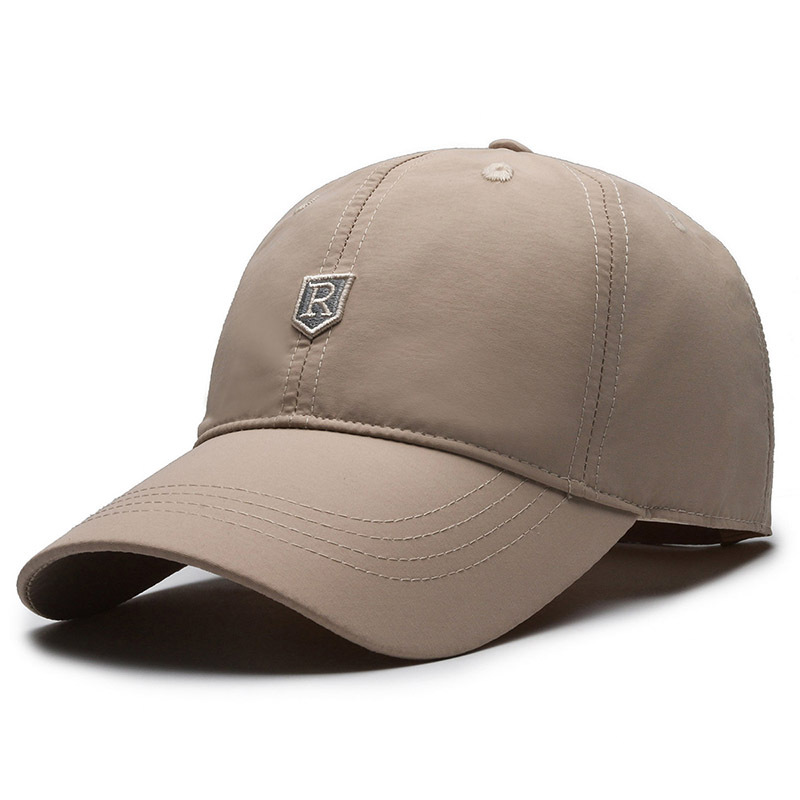 The Men's R Shield Logo Quick-drying, Breathable, Adjustable, Simple And Casual Baseball Cap Is Suitable For Outdoor Activities, Daily Commuting And Going Out. — photo 5