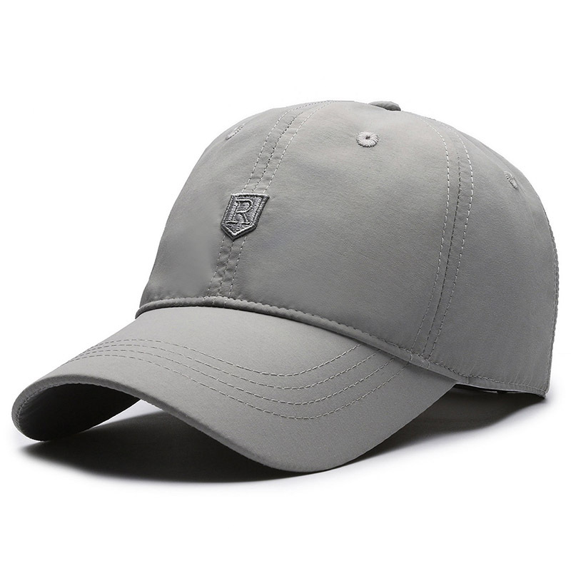 The Men's R Shield Logo Quick-drying, Breathable, Adjustable, Simple And Casual Baseball Cap Is Suitable For Outdoor Activities, Daily Commuting And Going Out. — photo 6