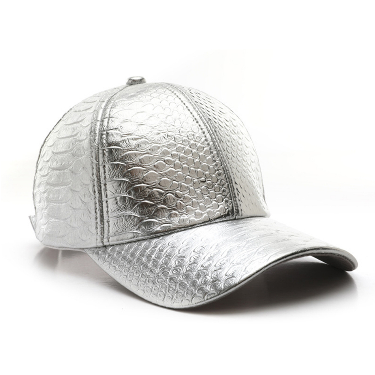 Monochromatic Light Board PU Leather Adjustable Trend Casual Baseball Cap Suitable For Outdoor Sports And Travel — photo 3