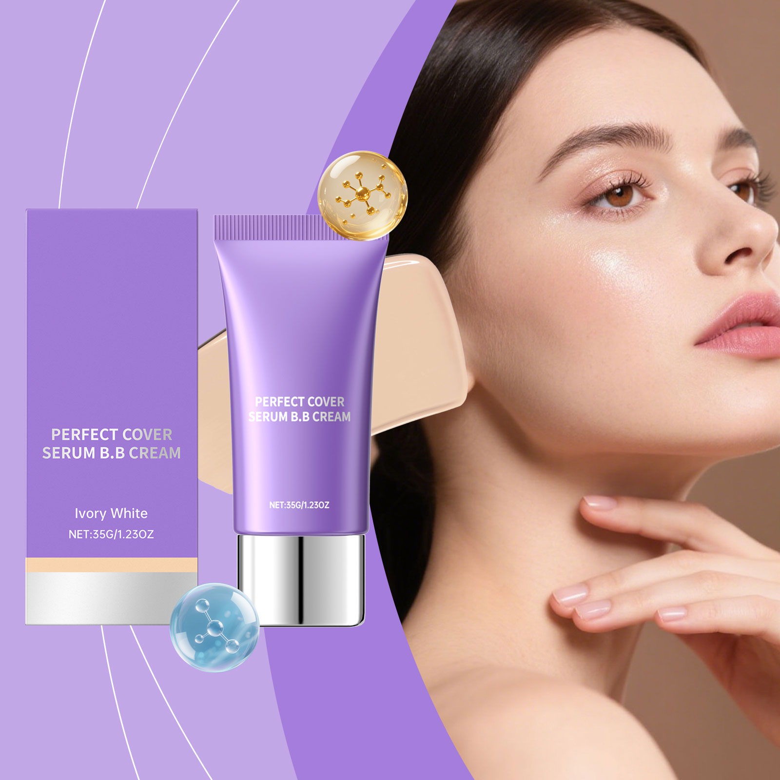 Moisturizing E Ssence BB Cream -ivory White- 35g 1 Box — photo 4