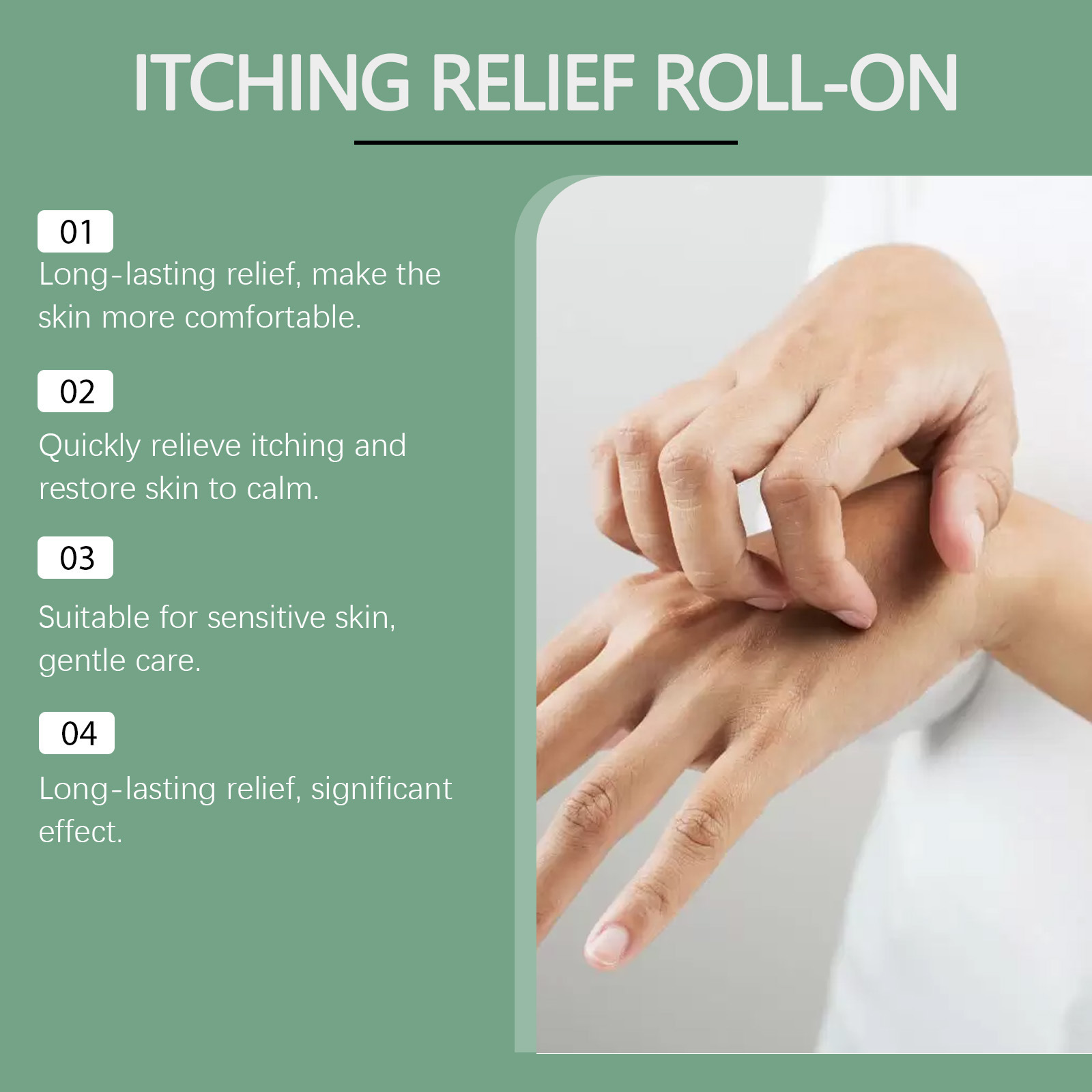 Cross-Border Southmoon Bite Care Roll-On For Outdoor Use, Easy To Apply, Provides Cooling And Comfort For Mosquito Bites — photo 2