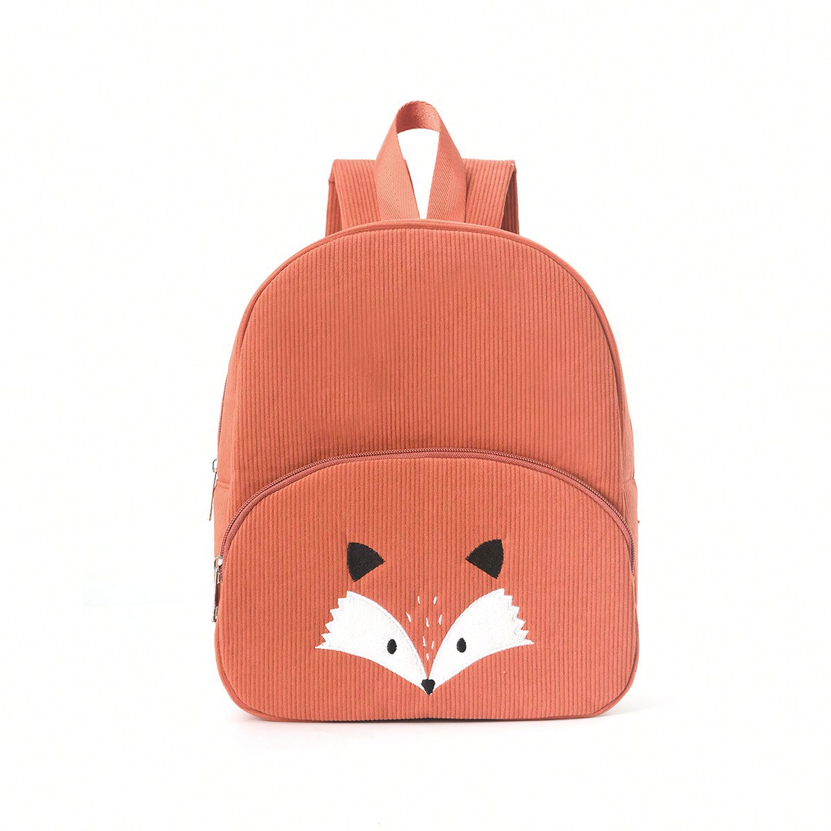 Cute Teddy Bear Backpack, Corduroy, Elementary School Backpack, Fashionable Casual Backpack, Cartoon Plush Bag-0936 Fox Brown — photo 6