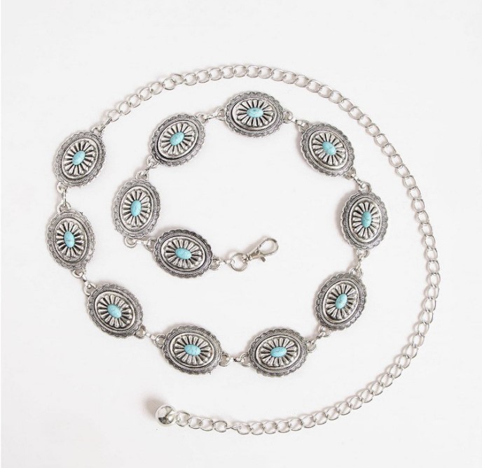European And American Style Beach Metal Pants Chain High-End Chain Bohemian Style Waist Chain Accessory For Dresses — photo 12