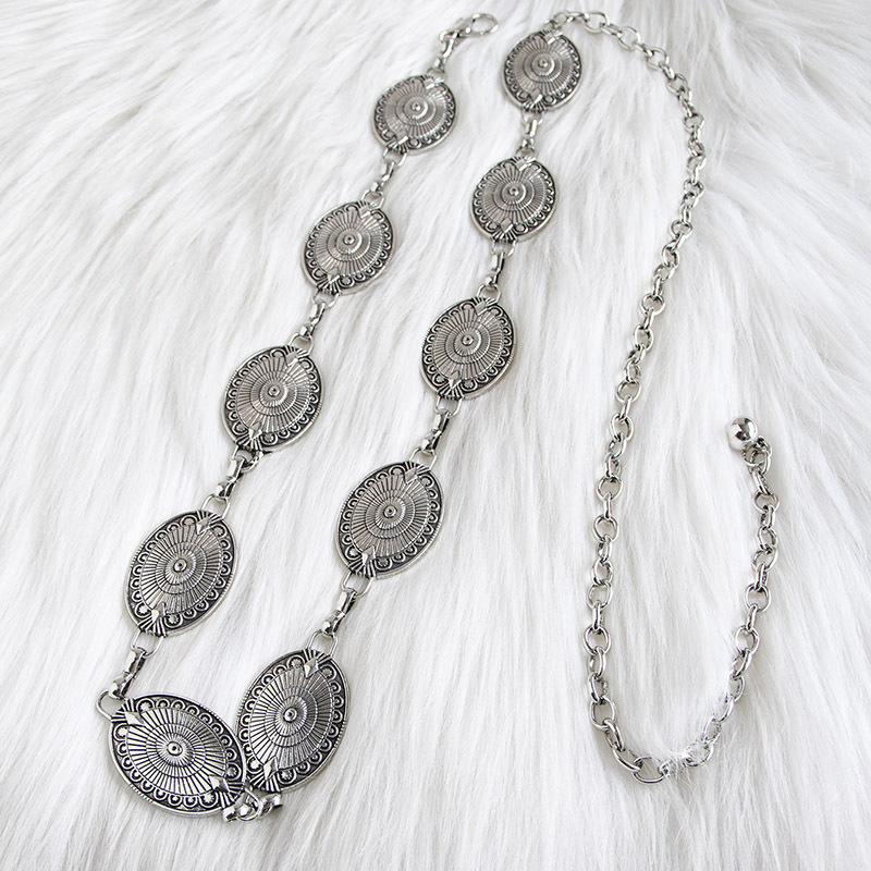 European And American Style Beach Metal Pants Chain High-End Chain Bohemian Style Waist Chain Accessory For Dresses — photo 6