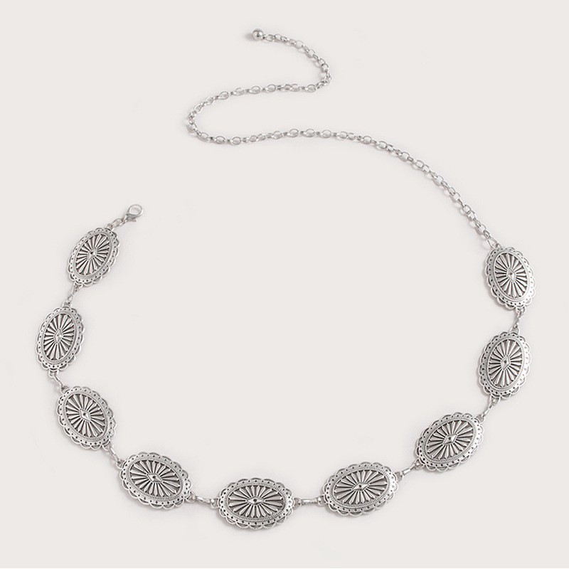 European And American Style Beach Metal Pants Chain High-End Chain Bohemian Style Waist Chain Accessory For Dresses — photo 7