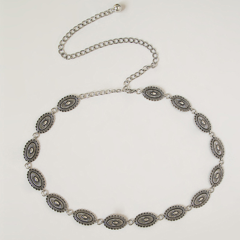 European And American Style Beach Metal Pants Chain High-End Chain Bohemian Style Waist Chain Accessory For Dresses — photo 8
