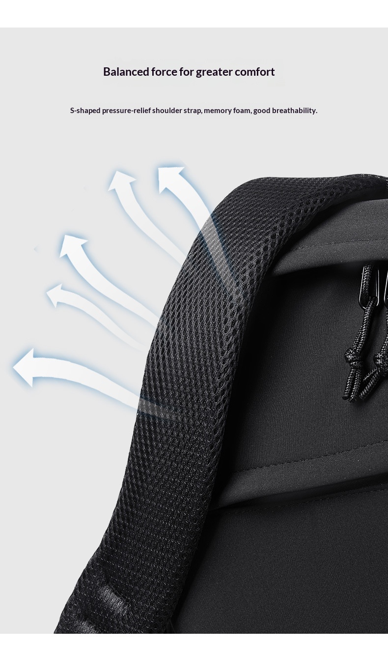 New Niche Trendy Backpack For Both Men And Women, Designed For Middle School, High School, And College Students With A Large Capacity - Gray — photo 9