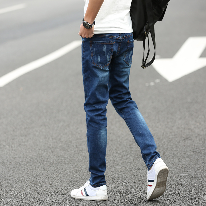 Summer Men's Denim Straight Pants — photo 4