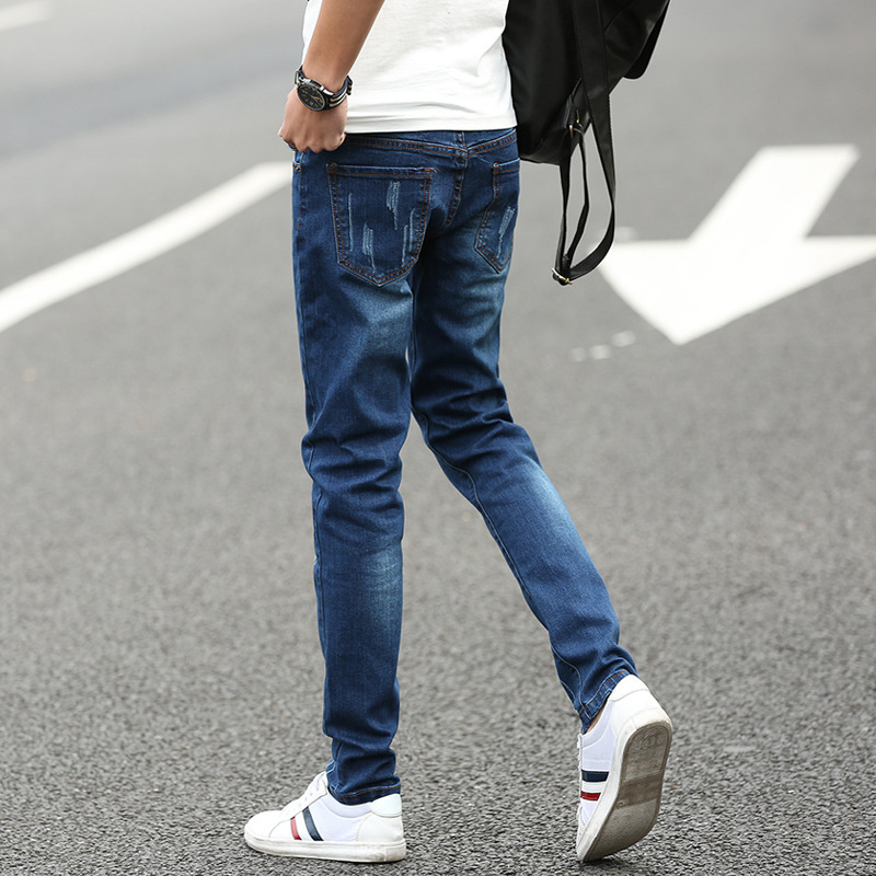Summer Men's Denim Straight Pants — photo 5
