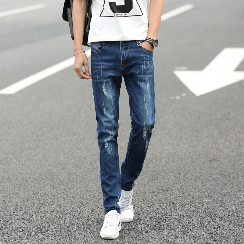 Summer Men's Denim Straight Pants — photo 6