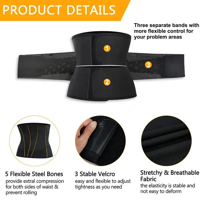 Men's And Women's Waist Shaping Belt Sports Fitness — photo 9