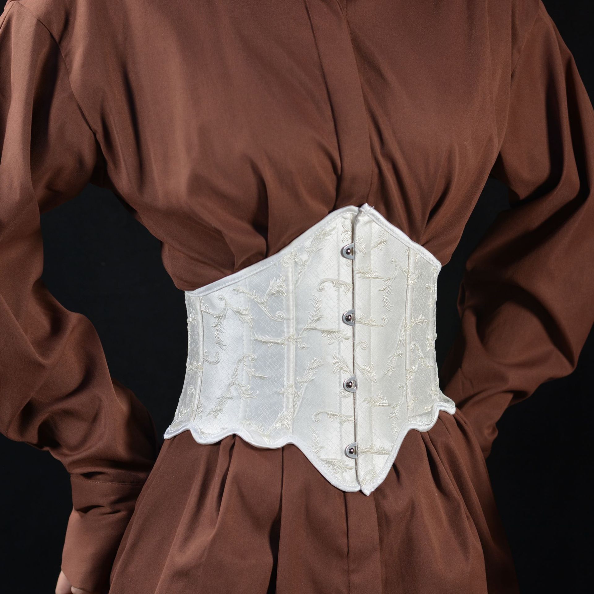 Embossed Jacquard 14 Bone Waistband Waist Seal — photo 7