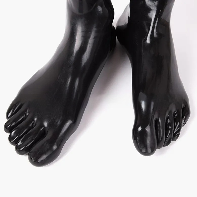 Mid Tube Latex Five Finger Three-dimensional Mid Tube Socks — photo 3