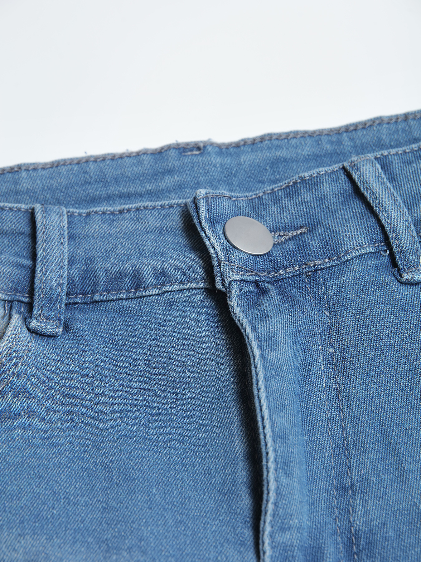 Personality Denim Skinny Jeans For Men — photo 6