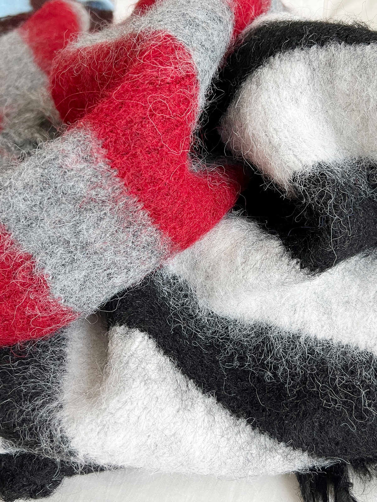 New Winter Warm Striped Scarf — photo 9
