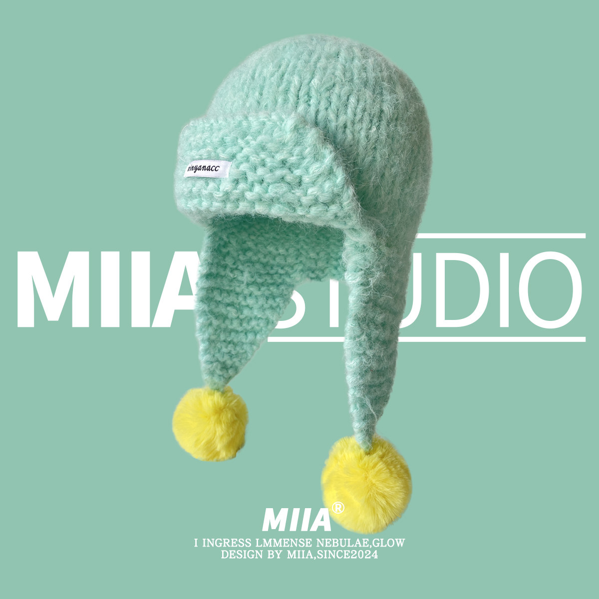 Pure-color Versatile Warm Ear-protecting Knit Beanie That Flatters Larger Head Sizes And Enhances Facial Features — photo 7