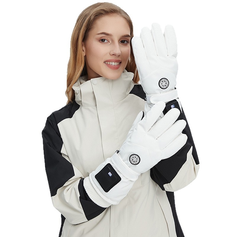 Intelligent Electric Heating Outdoor Skiing Gloves — photo 3