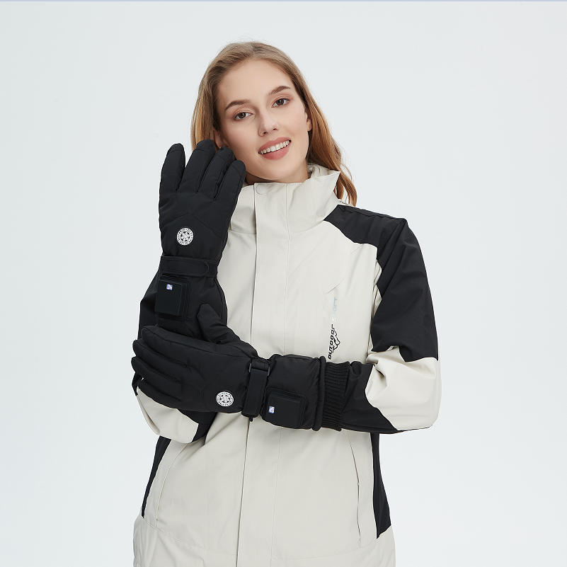 Intelligent Electric Heating Outdoor Skiing Gloves — photo 7