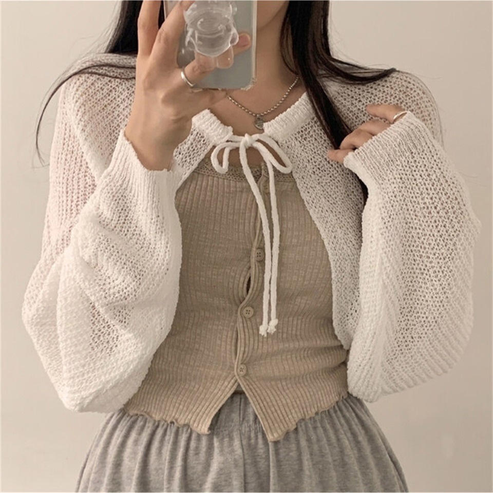 Ice-silk Short Shawl With Tie Belt — photo 3