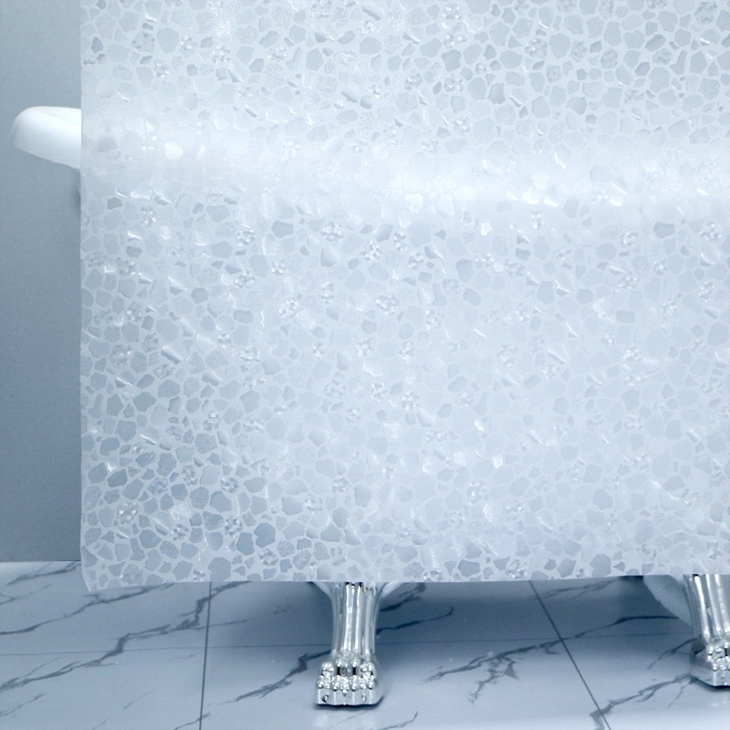 Punch-free Bathroom Partition Curtain — photo 4