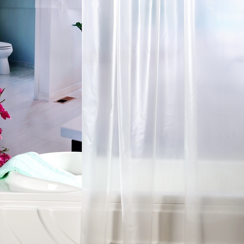 Punch-free Bathroom Partition Curtain — photo 7