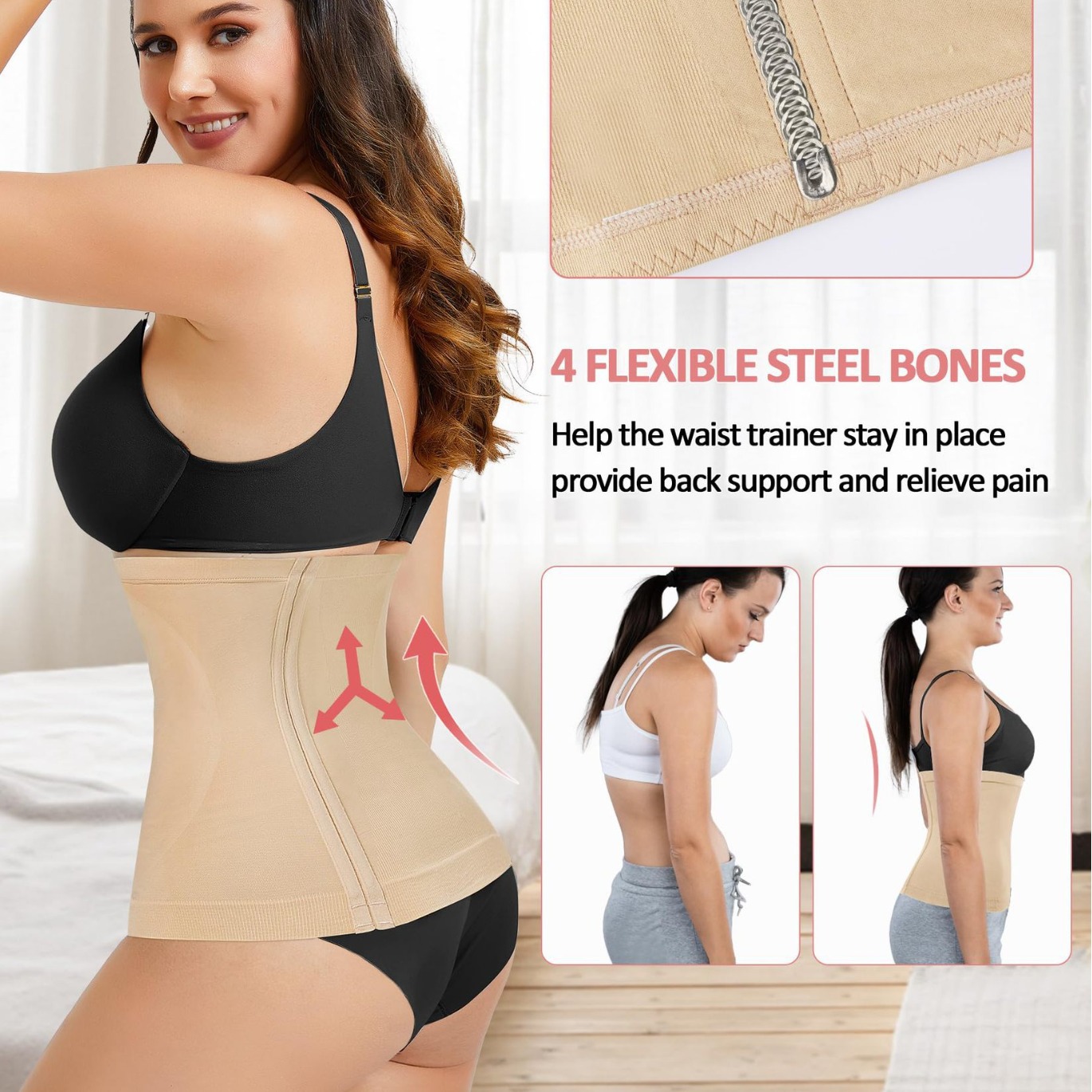 Womens Postpartum Waist-Slimming Recovery Belt — photo 4