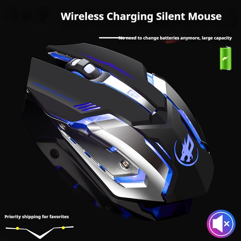 New FENGHUO LANG Gaming Wireless Silent Charging Mouse — photo 5