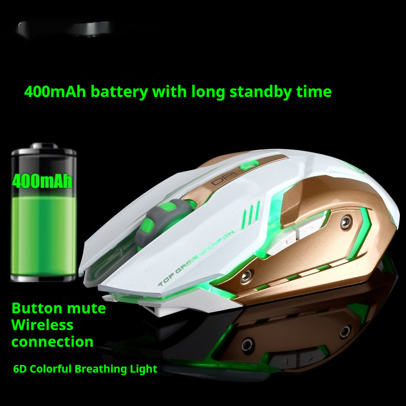 New FENGHUO LANG Gaming Wireless Silent Charging Mouse — photo 6