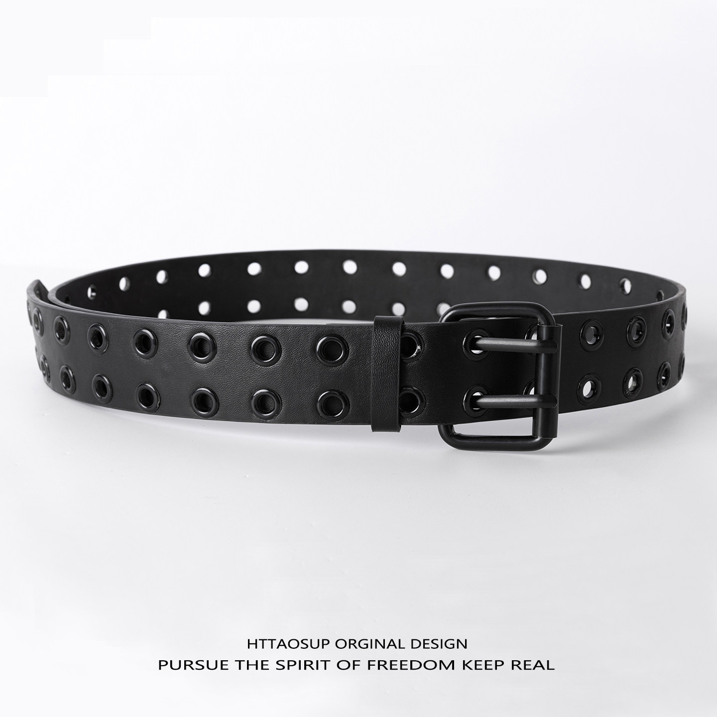 Workwear-style Vintage Belt Buckle Waist Chain Accessory — photo 2