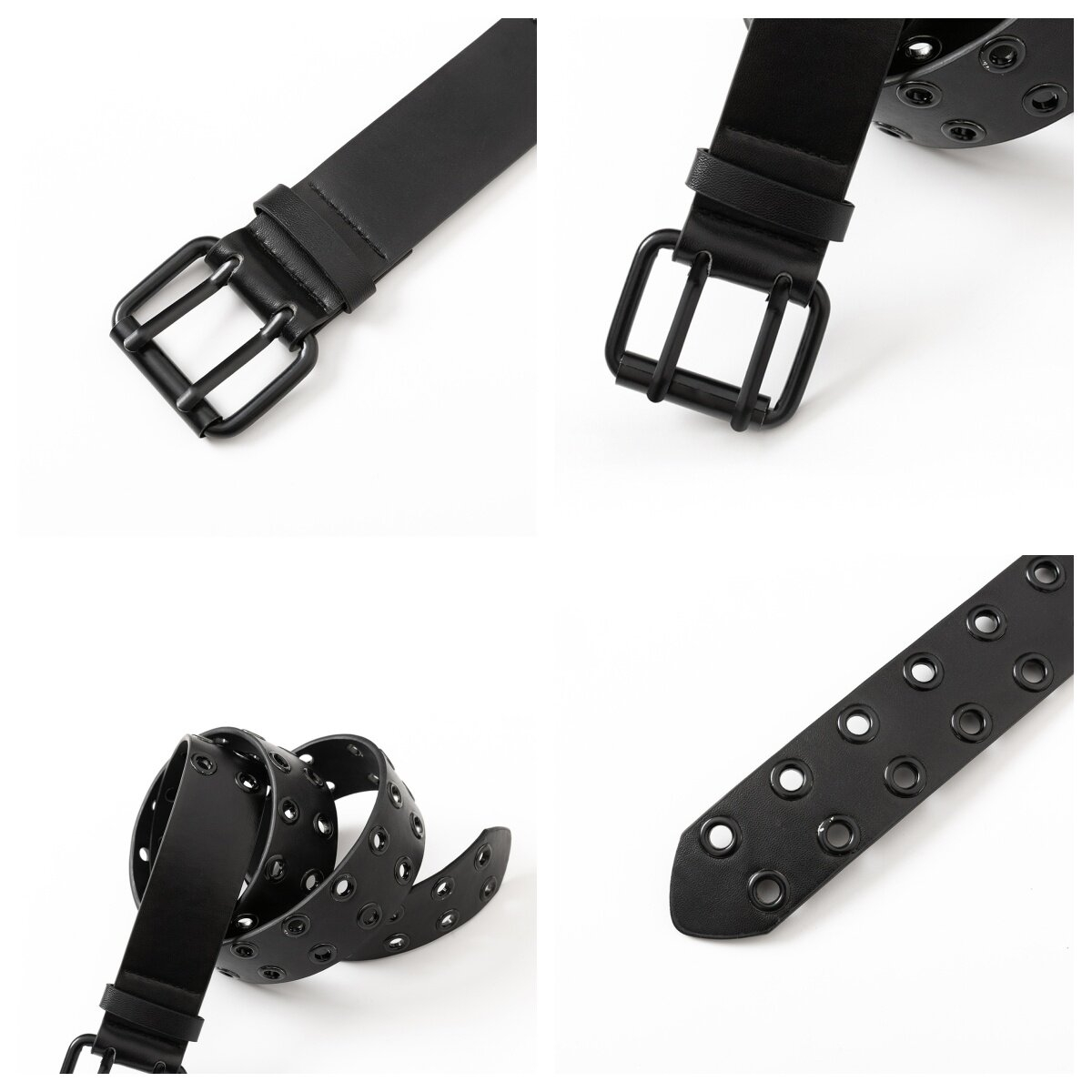 Workwear-style Vintage Belt Buckle Waist Chain Accessory — photo 3