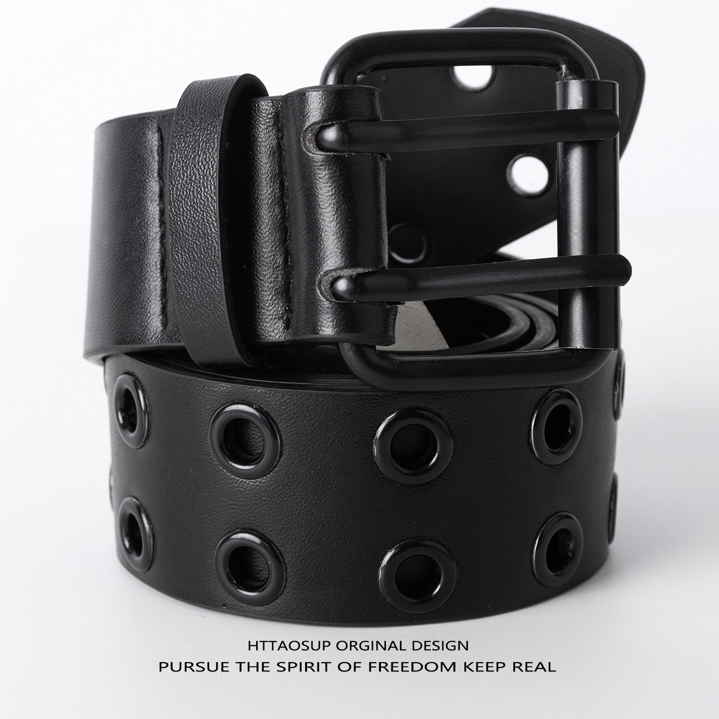 Workwear-style Vintage Belt Buckle Waist Chain Accessory — photo 5