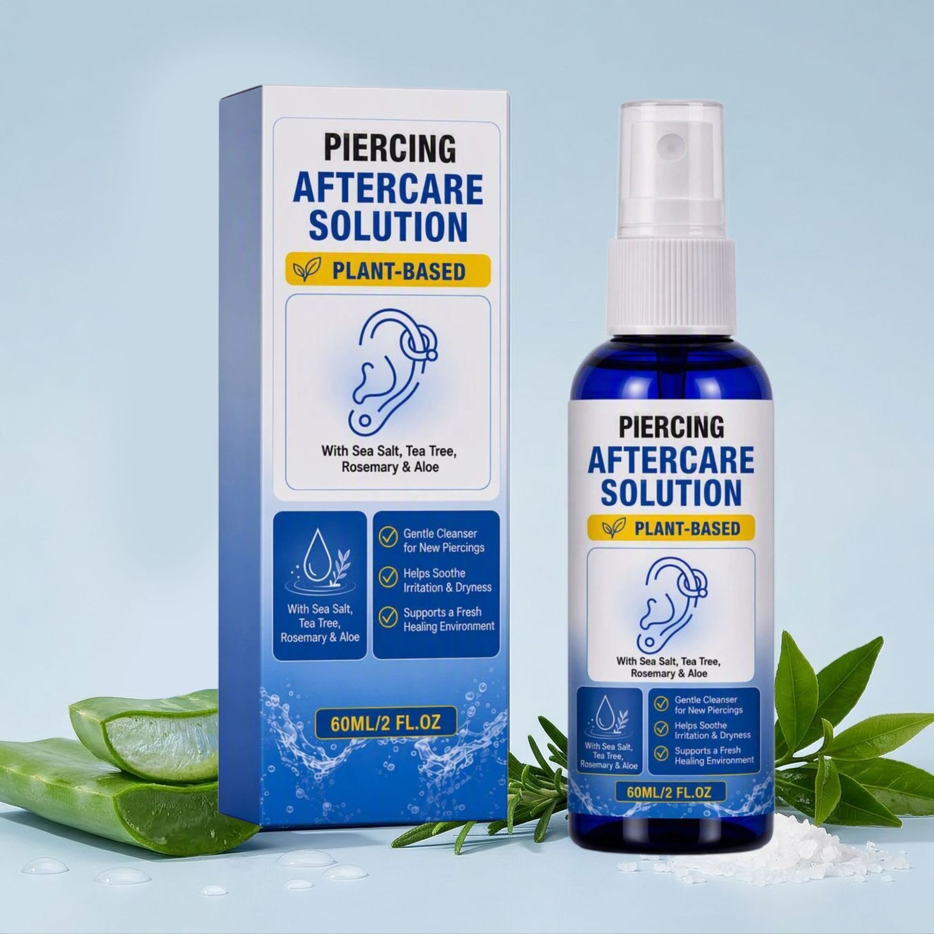 Porous Skin Care Solution Plant-Extract Hydrating Fine Mist Spray — photo 3