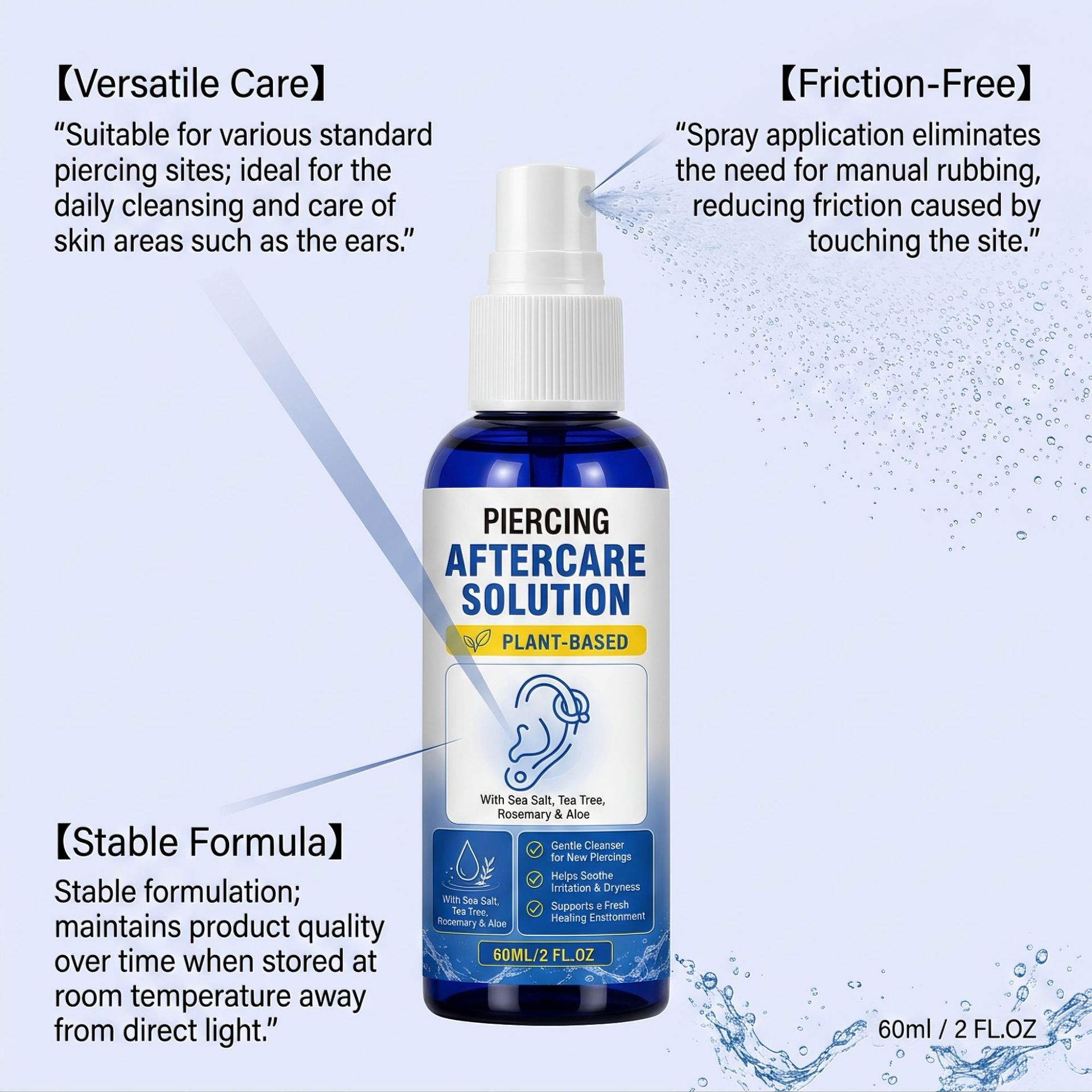 Porous Skin Care Solution Plant-Extract Hydrating Fine Mist Spray — photo 4