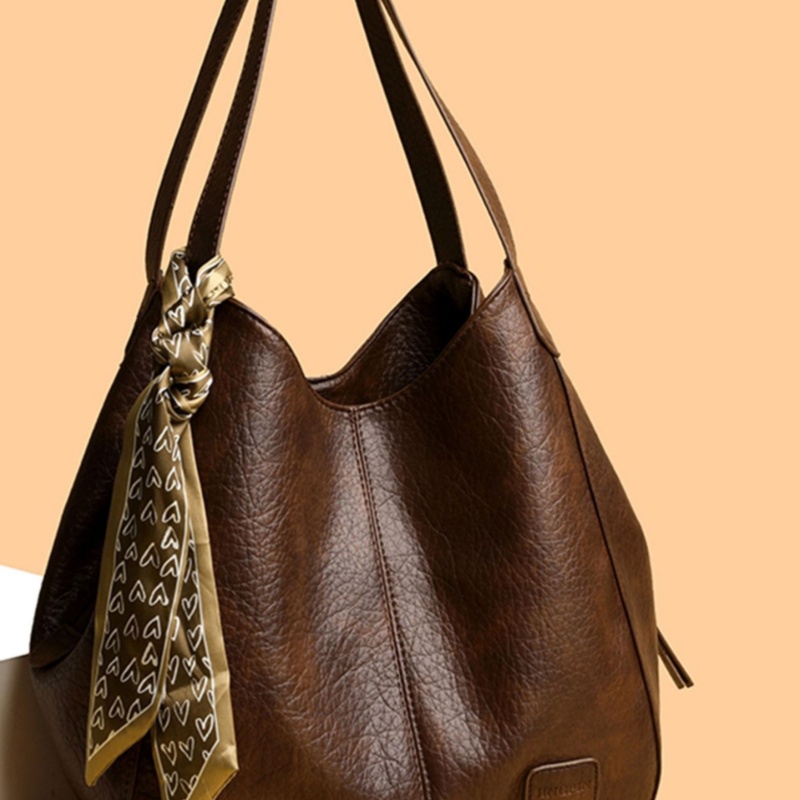 Womens Retro Tote Large-Capacity Tote Bag — photo 6