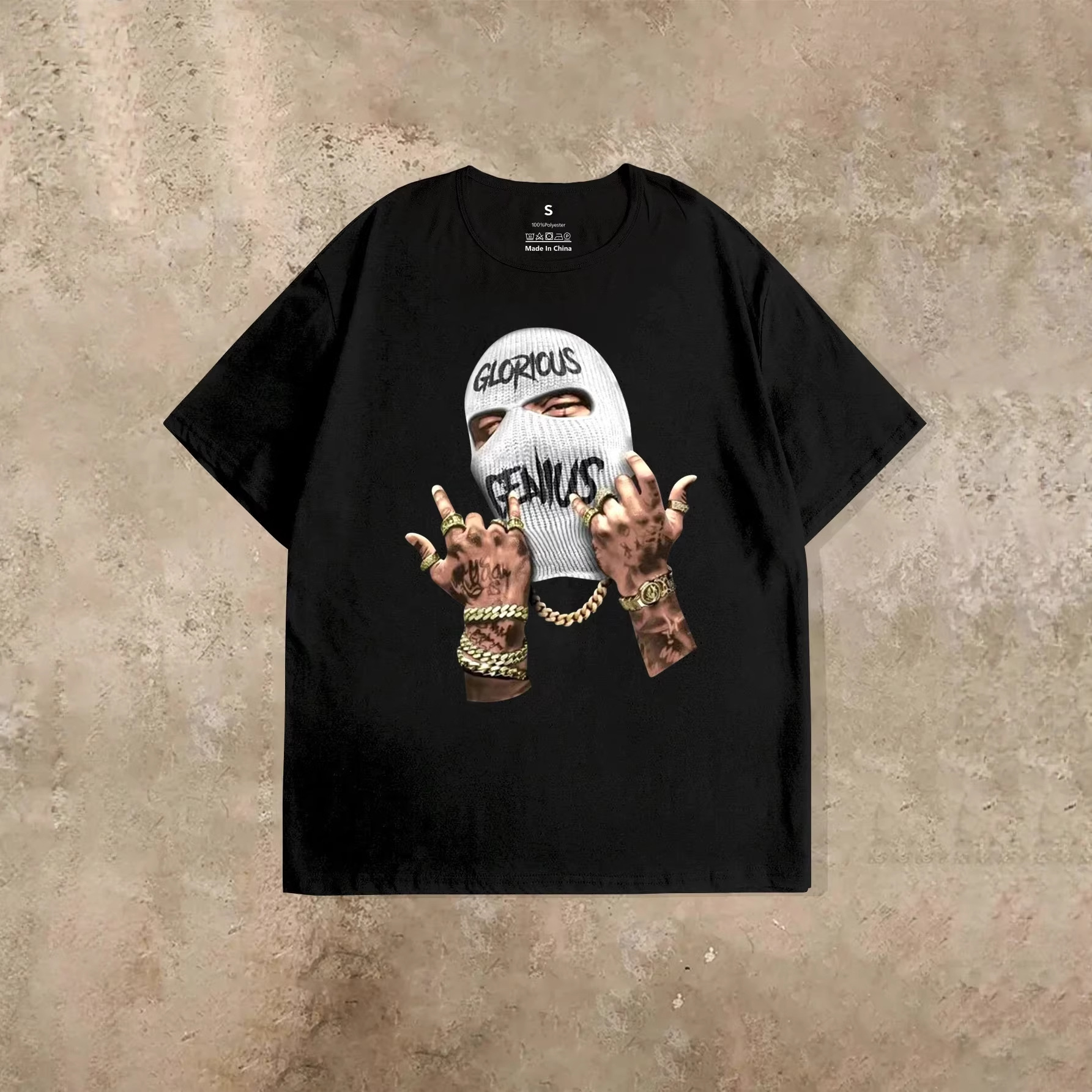 Men's Round Neck T-shirt Retro Short Sleeve — photo 12