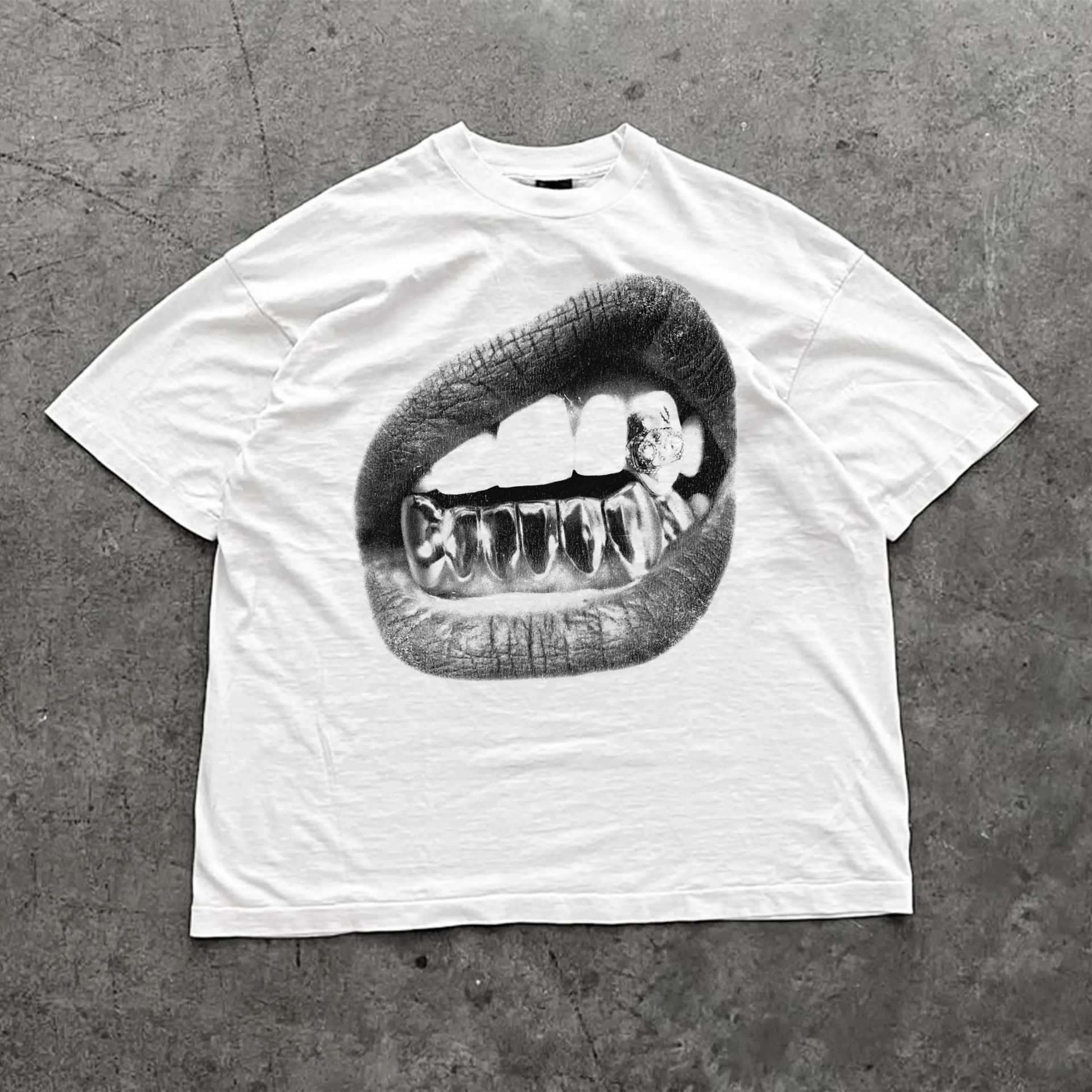 Men's Round Neck T-shirt Retro Short Sleeve — photo 5