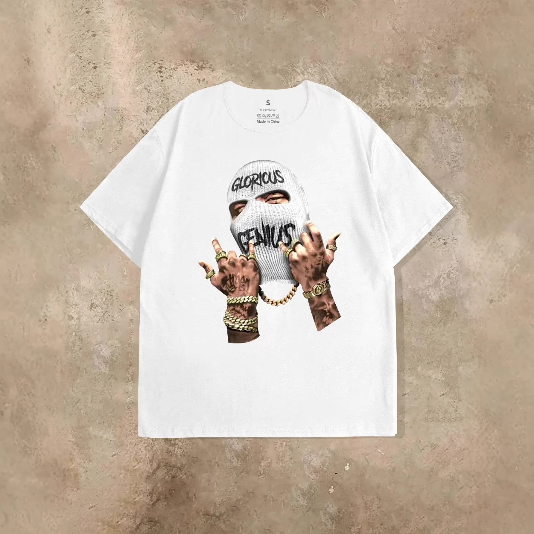 Men's Round Neck T-shirt Retro Short Sleeve — photo 7