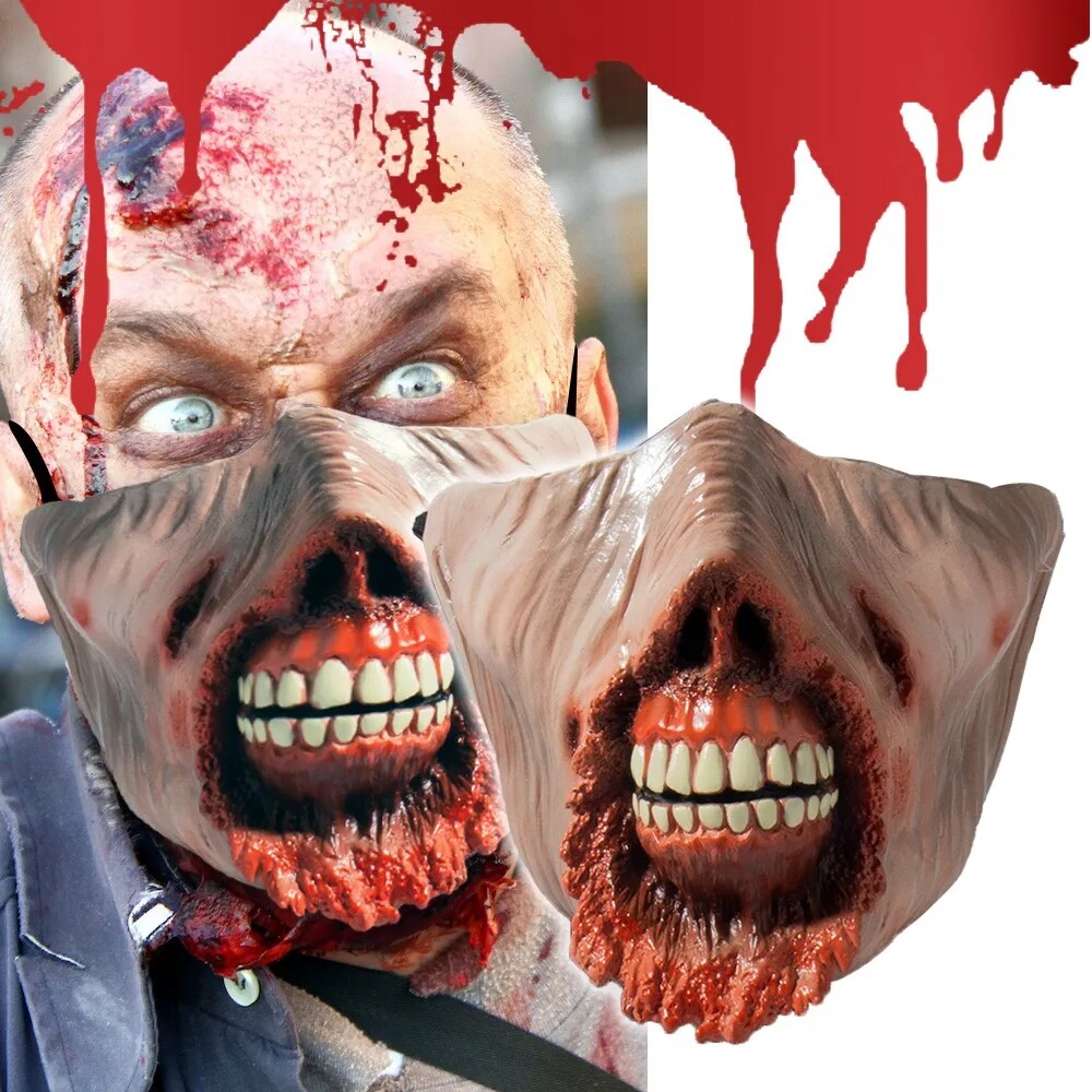 Rotten Face Latex Mask