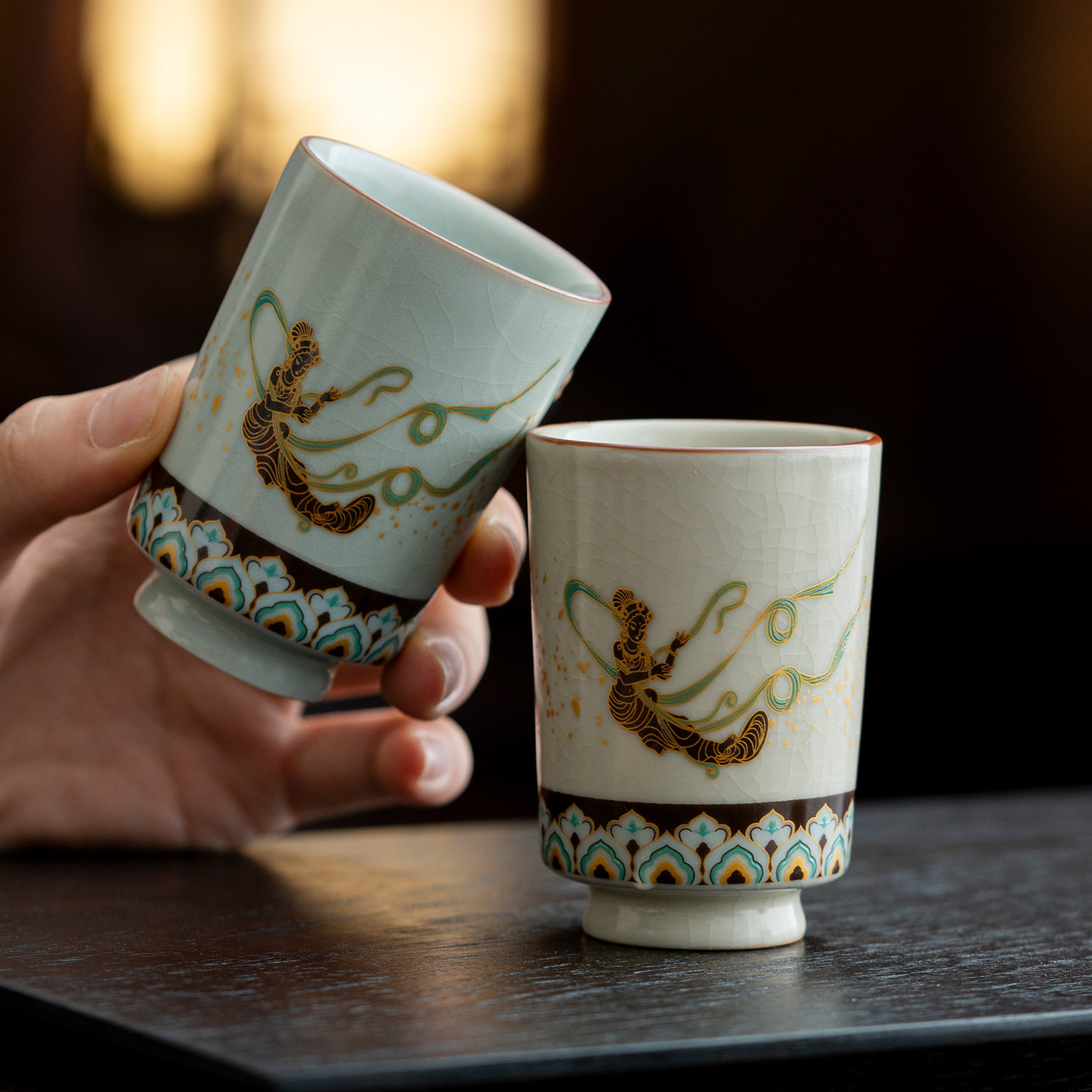 Ceramic Ruyao Tea Cup — photo 8