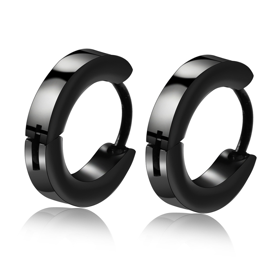 Minimalist Stainless Steel Earrings — photo 6
